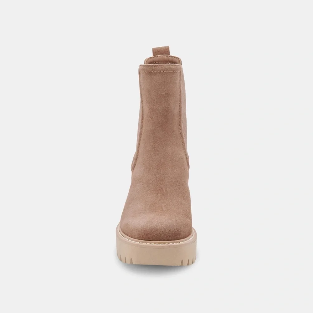 Dolce Vita| Hawk H2O Booties Mushroom Suede - Picture 6 of 11